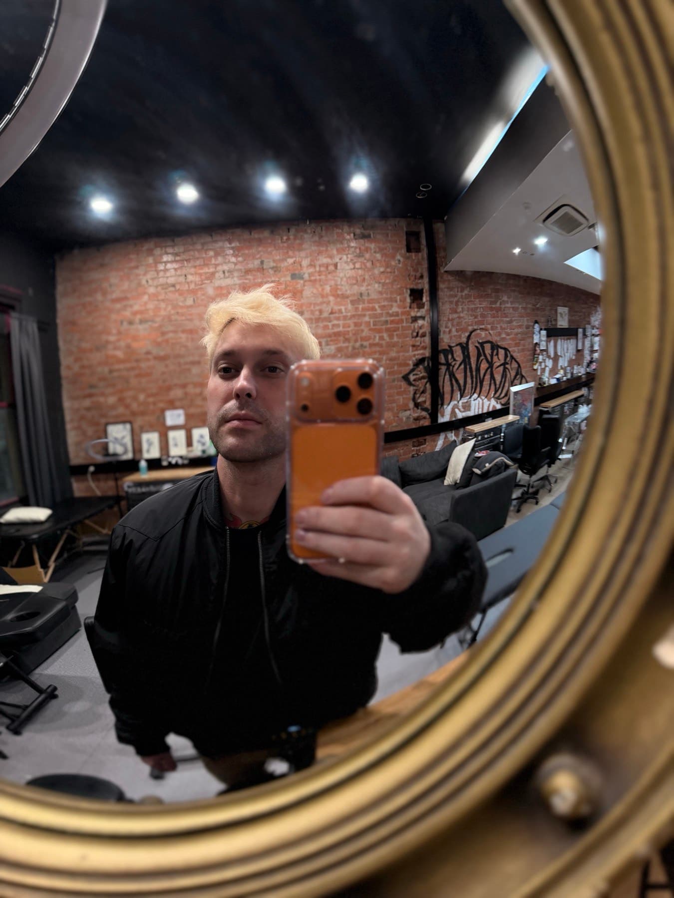 Tobias Meredith, tattoo artist at Victims of Ink in South Yarra, Melbourne